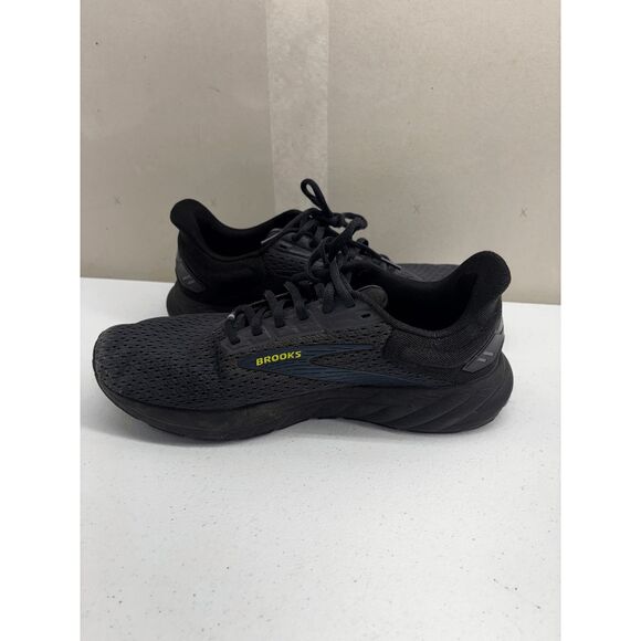 Brooks Anthem 6 Lace Up Running Sneakers Black Blue 1104141D006 Men Size 9 - Picture 9 of 11